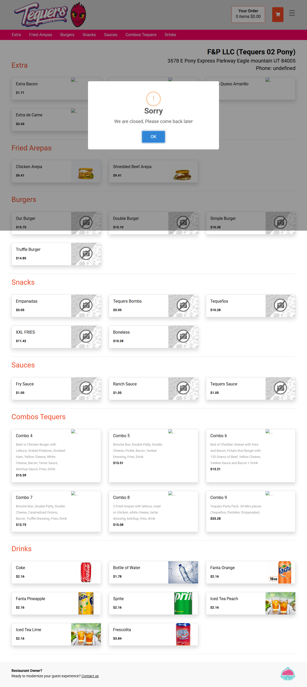Current site